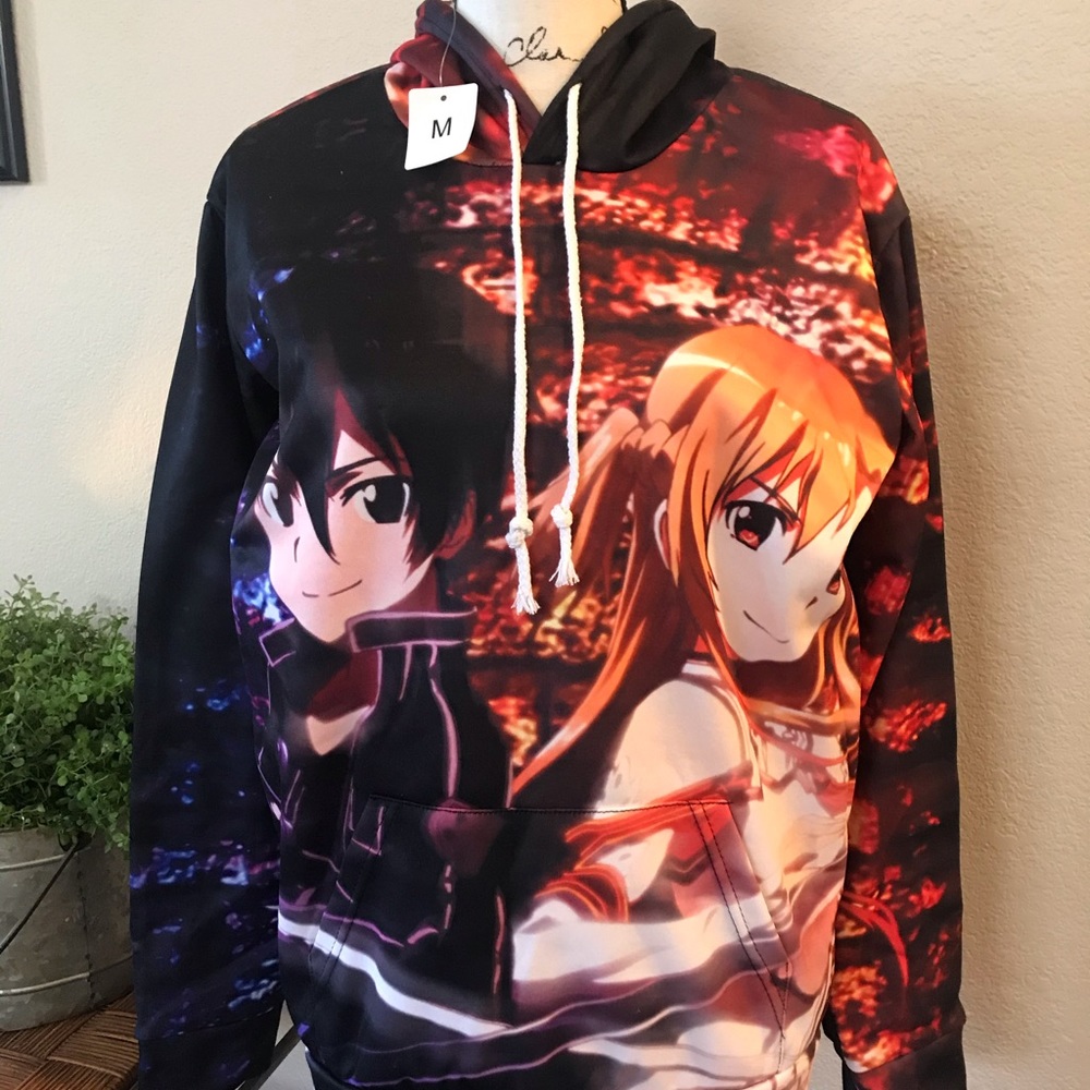 ⬇️ NWT Anime - Sword Art Online - Unisex Hoodie M